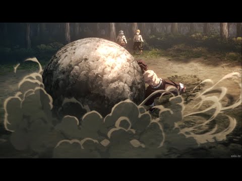 Tanjiro moved a boulder in Stone Hashira Gyomei Himejima training #animebot