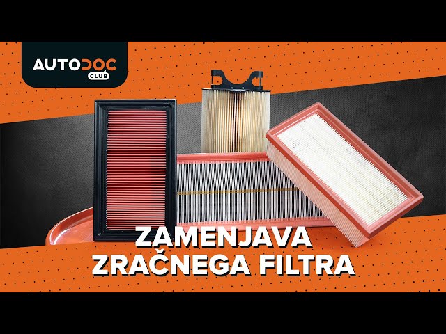 Oglejte si video vodič, kako zamenjati Zracni filter na SEAT AROSA