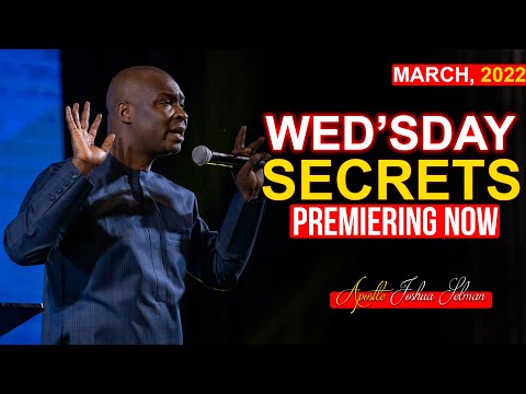 WEDNESDAY SECRETS 13h April 2022 | Apostle Joshua Selman 2022 | Commanding Morning |