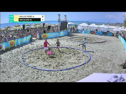 Round 3 Women's BW - 60 kg: A. PAULOS PEREI (POR) v. M. MACALUSO (USA)