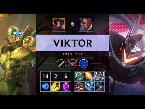 Viktor Mid vs Lucian: Legendary - EUW Grandmaster Patch 14.18