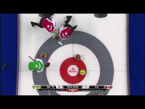 #brier2015 [3v4-10E] Simmons (CA) & Laycock (SK) take turns scaring the bejeezus out of each other