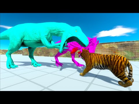 ALLOSAURUS & CRYOLOPHOSAURUS DEATH RUN