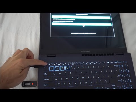 How to boot from USB (ASUS ExpertBook B5602CBN, Esc key)