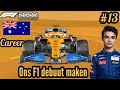 Ons F1 debuut maken! -  F1 2020 Driver Career mode #13