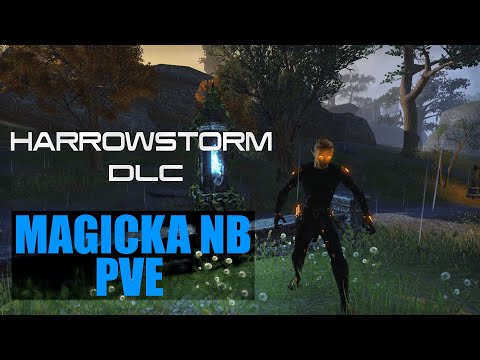 Magicka Nightblade PVE (43k+ on the Skeleton) at 500 CP - Harrowstorm ESO