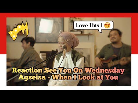 Reaction See You on Wednesday Agseisa - When I Look At You, #reactionwhenilookatyouageisa, #adrecid