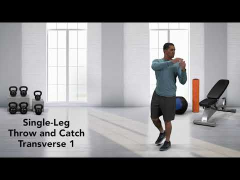 How to do a Single-Leg Throw and Catch Transverse 1