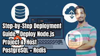 Download the video "How to Deploy Node js Application on Server Host Postgres Redis, Node Project on Render Step by Step"