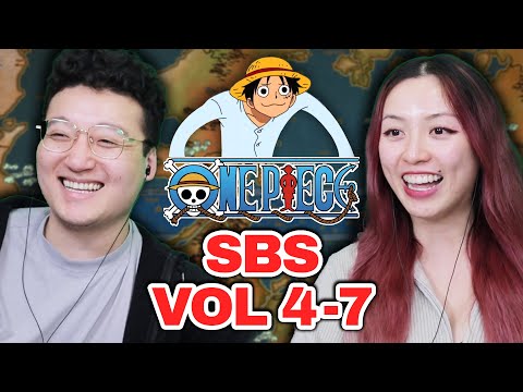 FIRST TIME Reading the One Piece SBS  | One Piece SBS Volume 4 - 7 Couples Reaction & Discussion