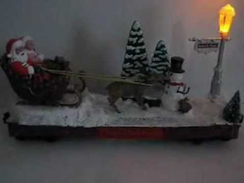 Santa Sleigh Ride Custom Train Car