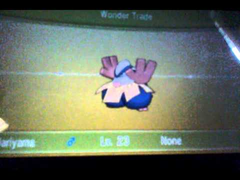 Trying to get good pokemon on wonder trade