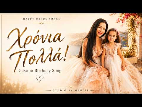 Studio by Maggie personalized birthday song example