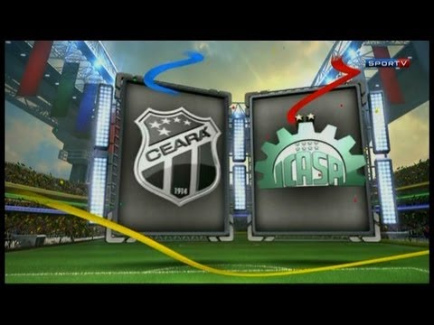 Ceará 1 x 0 Icasa - Serie B - GOL - 1/10/2013