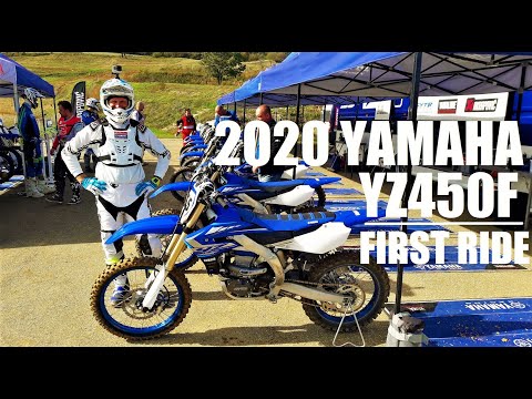 2020 YAMAHA YZ450F  First ride