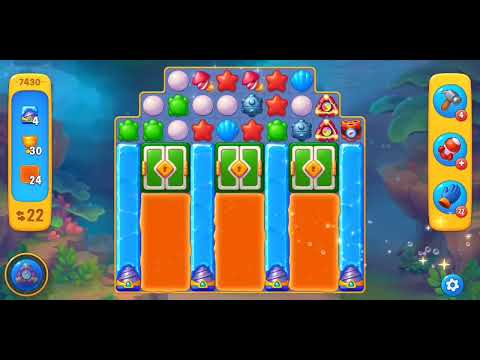 Fishdom level 7422 to 7434 / niveau 7422 au 7434