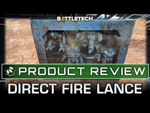 BattleTech Direct Fire Lance Review! | Wave 2 Kickstarter Deep Dive Series | Clan Invasion