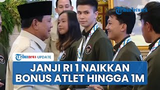 Bonus Atlet Terbesar! Ini Janji Prabowo Beri Tambahan 1 Miliar di Ajang Asian Games Mendatang