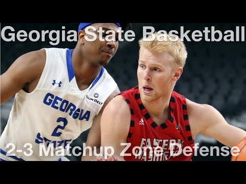 Georgia State 2-3 Matchup Zone Defense