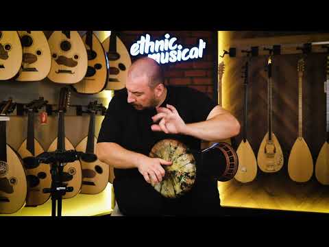Clay Darbuka Safari Solo - Amazing goat skin Doumbek