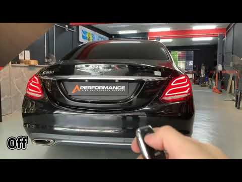Mercedes Benz C200 Saloon（W205)  |  - Custom Full set A Performance Exhaust Valve System