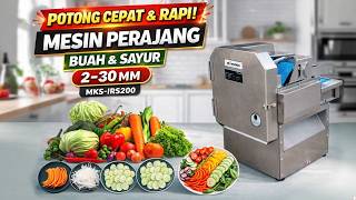 Download lagu Mesin Perajang Buah & Sayur Maksindo MKS-IRS200 | Iris Cepat 400 Kg/Jam, Presisi & Profesional mp3