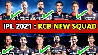 IPL 2021 - Royal Challengers Bangalore Squad 2021 | RCB Squad (Probable) | RCB news | IPL Auction