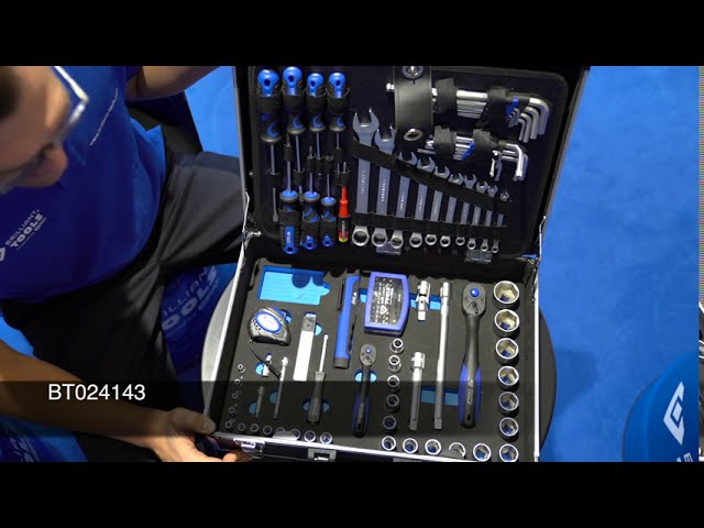 Video teaser for BRILLIANT TOOLS BT024143 Universalkoffer-Satz 143-tlg