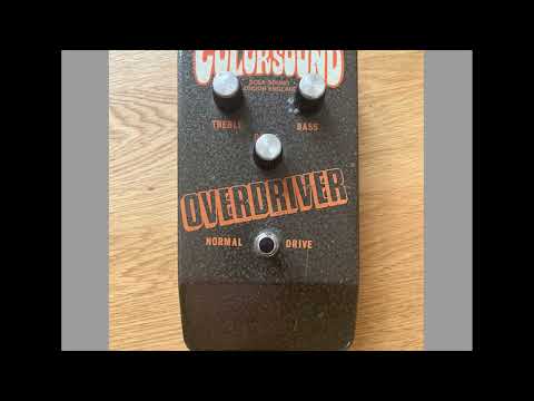 Colorsound  Overdriver Made by Sola Sound London England image 6