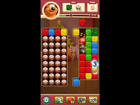 Toon Blast Level 2195 - NO BOOSTERS 🐻🐺🐱 | SKILLGAMING ✔️