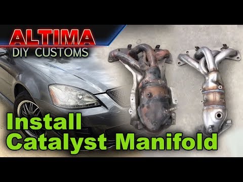 Installation Catalytic Converter for 2003 Altima