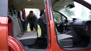 Kaaran Antti Liinpään koeajossa Ford Tourneo Courier