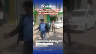 PCNU MALANG BERANGKATKAN ROMBONGAN PENGGEMBIRA MUKTAMAR NU JOMBANG