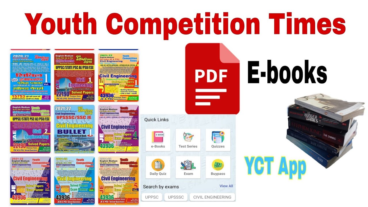 Youth Competition Times all E-BOOK + Test Series + Quizzes etc. | youth Competition Times app Review