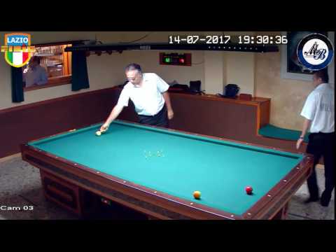 Di Stefano vs Milordi - Gara Regionale Handicap 1/2/3Cat CSB Martino's Billiards(LT) 13/16Lug2017