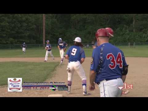 Ashland Legion Baseball @ Natick 6-13-2017