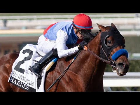 BARNES wins the G2 San Vicente Stakes