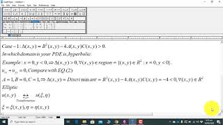 8 -Second order Partial Differential Equations Introduction to Canonical forms