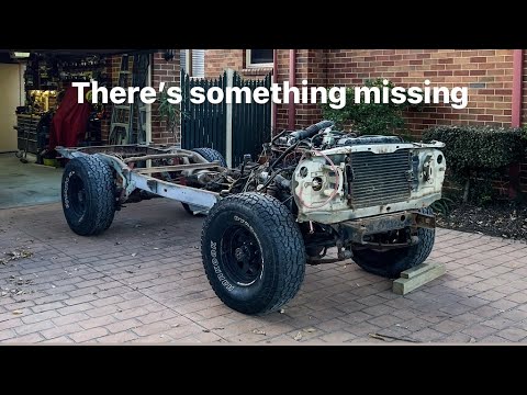 60 Series Landcruiser body off chassis