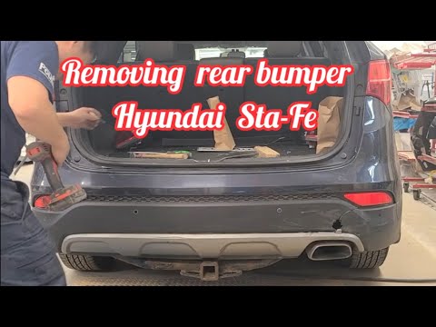 Magtanggal ng rear bumper Hyundai Sta-Fe || How to Remove rear bumper Hyundai Sta-Fe