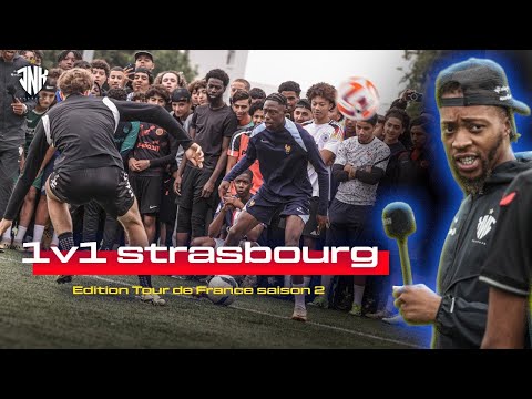 Le petit prince de STRASBOURG fait trembler TOUTE LA VILLE  ! 1V1 STRASBOURG 🔵⚪️Ed. Tour de France