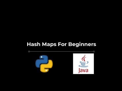 Hash Maps for Beginners With Python And Java