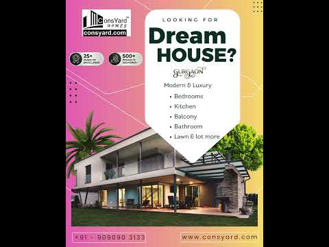 From Plot to Dream Home in Gurgaon | Trusted Home Builder Gurugram | Consyard Homes | Turnkey
