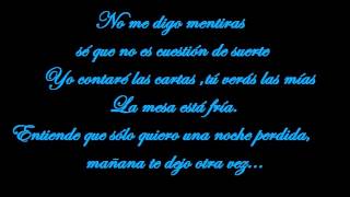Mi nuevo vicio (Letra) - Paulina Rubio ft Morat