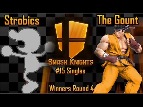 Smash Knights Monthly 1 - Strobics (Mr. Game & Watch) vs. The Gount (Ryu) - Winners R4