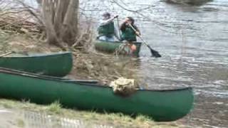preview picture of video 'Maine Meduxnkeag River Canoe Race Started Back In The 1960's In Houlton ME..Rite Of Spring.'
