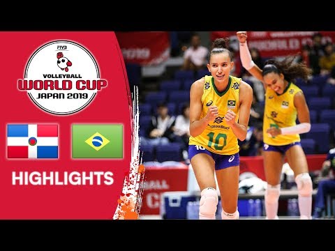 DOMINICAN REPUBLIC vs. BRAZIL - Highlights | Women's Volleyball World Cup 2019