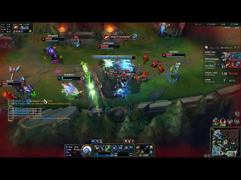 Diving bot lane be like | League of Legends