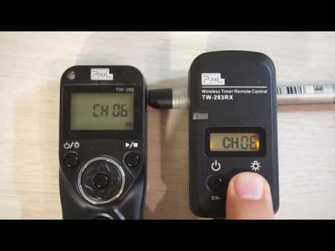 Беспроводная система ДУ для фотокамер Pixel TW-283. Распаковка и инструкция