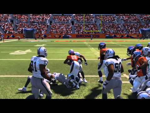 Madden 15 Physics Are Pretty Bad PS4 Gameplay